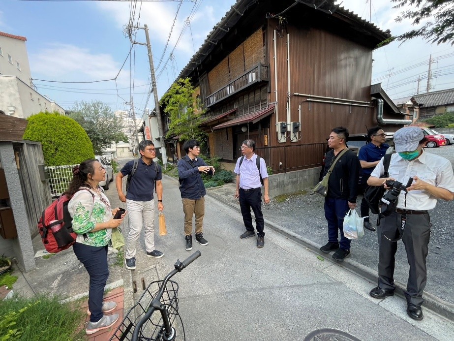 圖 立教大學西川亮教授帶領川越傳統街區現地考察